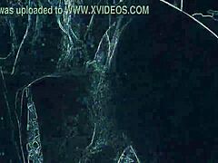 Intense passion builds as she rims his asshole and gives a deep blowjob in the nightclub