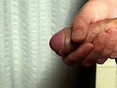 Cumshot In Morning Light!