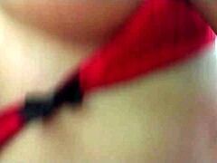 Latina's Sexy Dance and Cowgirl Ride for Cash