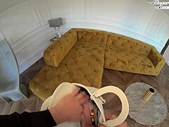 Busty Victoria Summers Fucks Burglar In Interracial Quickie