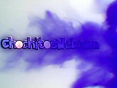 She's masturbating out of control with dildo until orgasm hits her tattooed teen body!