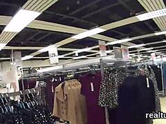 adorable czech girl gets seduced in the shopping centre and penetrated in pov hardcore