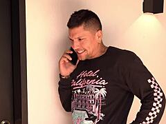 Muscular Man Feels Deep Relief Hiring Busty Redhead Prostitute For Intense Bedroom Spanking