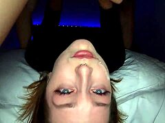 Imagine if intense throat fucking with deep ball licking pushes her to tears and facial cumshot.