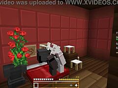 Cute Girl Engages In Lesbian Sex Within Minecraft Game, Exploring Passionate Encounters And Intimate Moments Together In Virtual World