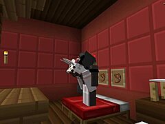 Cute Girl Engages In Lesbian Sex Within Minecraft Game, Exploring Passionate Encounters And Intimate Moments Together In Virtual World