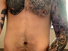 Public bathroom jerk session outdoors with intense orgasm in intriguing amateur style