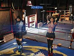 topless tifa does pullups like a peeress in ffviir, showing off her moves 💪😏.