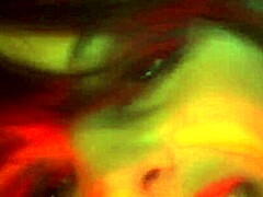 brunette college coed in corset deepthroats big cock and rides cowgirl in bondage fetish