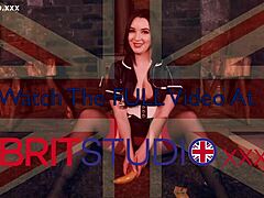 hey, wanna learn from this british nurse how to use a condom and wank your cock?