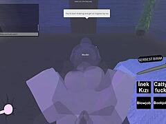Six Roblox porn narratives featuring a whore character