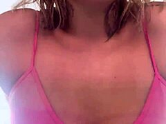 Personal trainer takes me to the back of the gym for deepthroat blowjob while husband trains