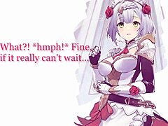 Can You Handle Noelle's Footjob and Paizuri in This Femdom Roleplay!