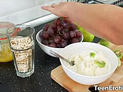 Cock Hungry Teen 18+ Jessica Lincoln Enjoys A Sloppy Ass Encounter