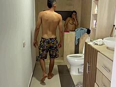 Caught my stepsis masturbating in the bathroom—fuck me hard?