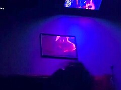 this girlfriend turns into the best cowgirl ever as she rides her friend with wild passion