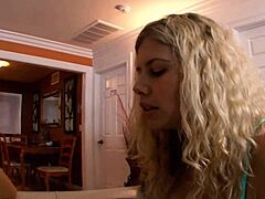 Two Blonde Milf Lesbos Fucking with Strapon Intensity!