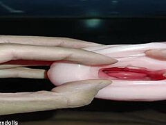 Trailer Kissy delivers deepthroat mamada with cumshot on real doll.