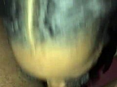 Blu Staccz gives deepthroat blowjob to best friend boyfriend in hood