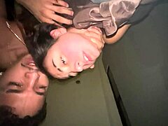 mi hermanastro me folla duro con spanking rough en mi ass latina