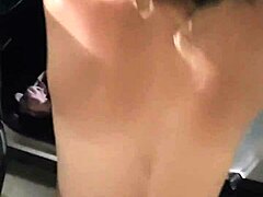 oh man, i sneak fucked my curvy wife in the car and garage pov style