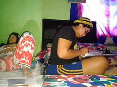 Mexican Mature with Big Ass Masturbates Huge Latina Pussy Solo