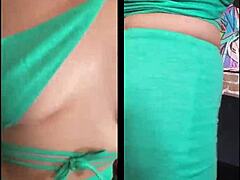 Hey, trying out this confusing green outfit in a fun video hope you like it