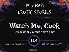Watch me cuck with erotic audio for women, like eses124, it's so intense
