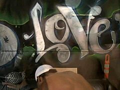 Big tits mom in lingerie and fishnets sucks big cock deepthroat