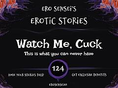 Watch me cuck with erotic audio for women, like eses124, it's so intense