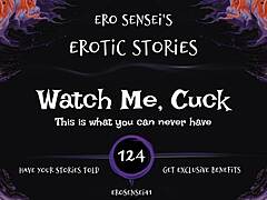 Watch me cuck with erotic audio for women, like eses124, it's so intense