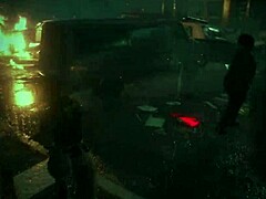 Busty super cop Claire Redfield dominates the scene!