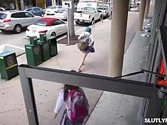 Officer Tony Rubino Conducts Raunchy Experiment with Nerdy Shoplyfter McKenzie Mae after Catching Her Stealing