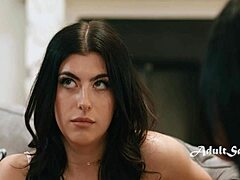 Why does licking step mom's pussy keep her from selling the house with Jennifer White and Gal Ritchie?