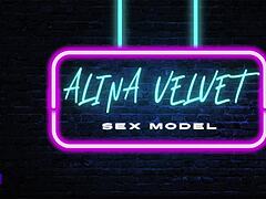 Hot Colombian Latina milf under blue light enjoys oral sex with dildo play leading to juicy vaginal fluids and multiple orgasms in bedroom