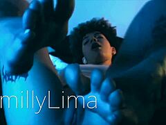 feet as sweet and tasty as emilly's close-up lick