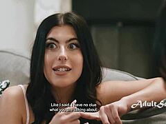 Why does licking step mom's pussy keep her from selling the house with Jennifer White and Gal Ritchie?