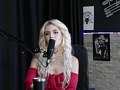 Kyra Sex Shows Anal Prolapse With Bia Hot In Sheer Red Outfit