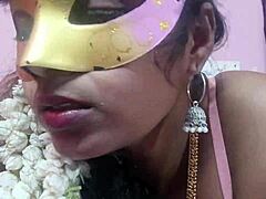 desi tailor fucks beautiful housewife with dirty talks in telugu!