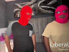 Marinera Sailor Gets Fucked Hard in the Boat by Two Captains in MMF Threesome with Big Tits and Doggystyle