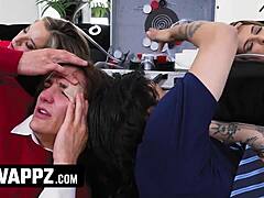 uh, in this inception parody, we stepsons swapped our stepmoms for some wild kinky group action...