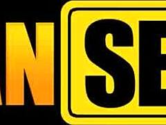 big natural tits ebony gets rammed doggy style by white tourist with huge cock in hardcore fucking session