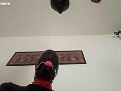 Laura on Heels Step Sister Mouth Fetish Facial Oral Creampie