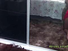 Oh wow, married woman tries first time with hubby's friend in this skinny slut crossdressing fetish scene 😏