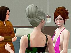 lets play arizona unbridled part 9 with big tits redhead action in usa