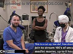 freshman rina arem receives mandatory hitachi orgasm from doctor tampa during hospital exam with gloves and toys