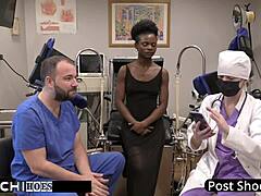 freshman rina arem receives mandatory hitachi orgasm from doctor tampa during hospital exam with gloves and toys