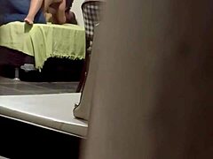 Belinha Seduces Student Fucks Him at Home While Cuckold Husband Films from Pantry