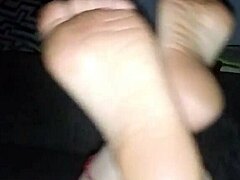 english soles showcased submissive slut's feet in a bitchy fetish display