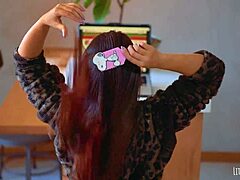 gorgeous girls in lace pose for sensual tease in sheer outfits with big asses and pussies!